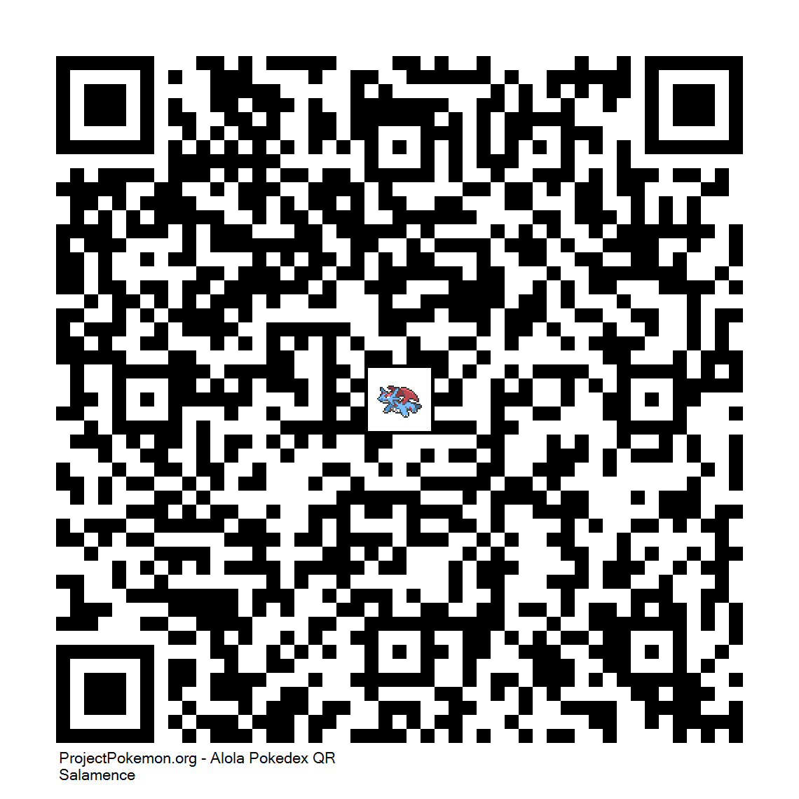 Cdigo QR de Salamence